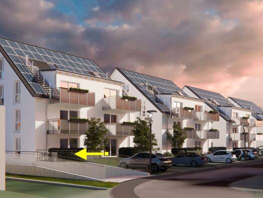 Terrassenwohnung zur Miete 1.500 € 4 Zimmer 105,6 m² Geschoss EG/3 frei ab 01.01.2027 Gäustraße 24 Ergenzingen Rottenburg am Neckar 72108