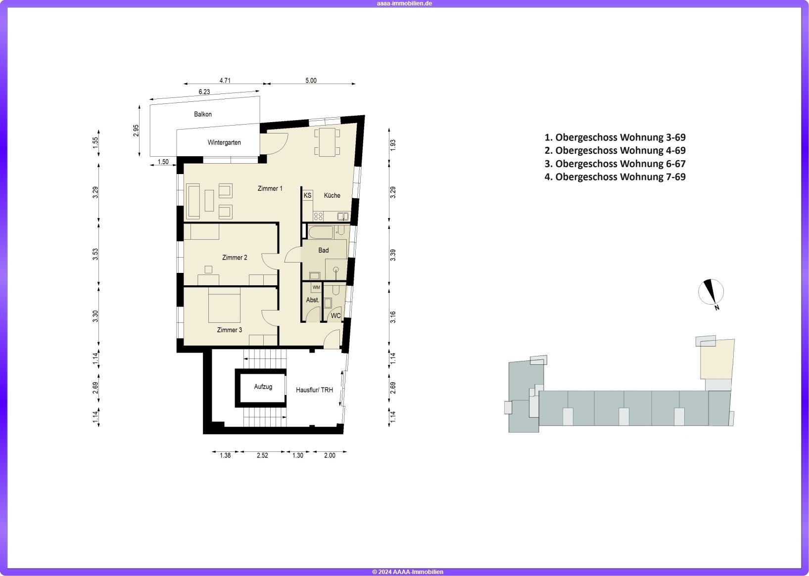 Wohnung zum Kauf 785.000 € 3 Zimmer 109,4 m²<br/>Wohnfläche 2.<br/>Geschoss Friedrichshain Berlin 10243