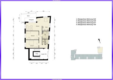 Wohnung zum Kauf 785.000 € 3 Zimmer 109,4 m² 2. Geschoss Friedrichshain Berlin 10243