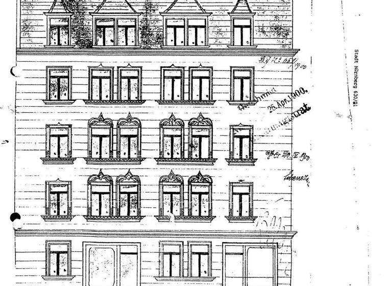 Mehrfamilienhaus zum Kauf als Kapitalanlage geeignet 1.970.000 € 30 Zimmer 675 m² 285 m² Grundstück Bielingstraße 13 St Johannis Nürnberg 90419