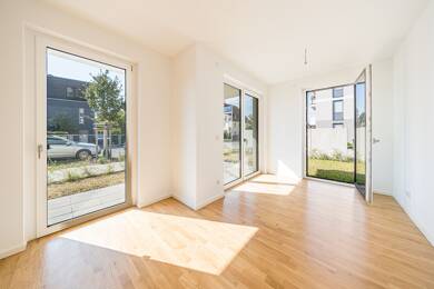 Terrassenwohnung zum Kauf - Neubau provisionsfrei 489.900 € 4 Zimmer 102,4 m² EG frei ab sofort Eduard-Rosenthal-Straße Nordvorstadt Weimar 99423