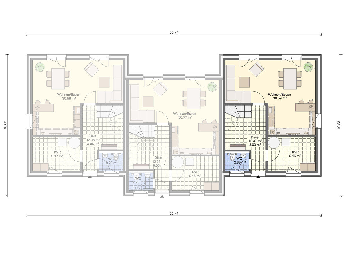 Reihenendhaus zum Kauf 341.000 € 4 Zimmer 108 m²<br/>Wohnfläche 327 m²<br/>Grundstück Zimmerhof Kremperheide 25569