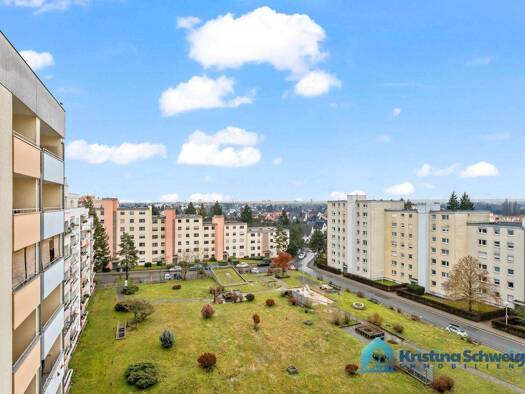 Wohnung zur Miete 495 € 1 Zimmer 30 m² 7. Geschoss Nordstadt Fürth 90765