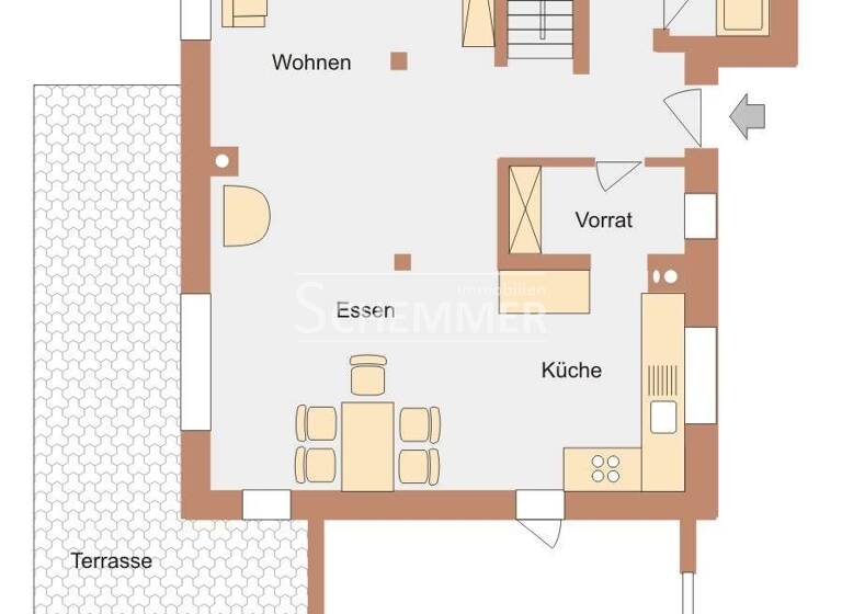 Haus zur Miete 1.760 € 4,5 Zimmer 160 m² 550 m² Grundstück frei ab 01.05.2026 Hecklingen Kenzingen 79341