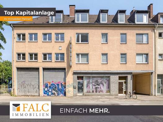 Gewerbeobjekt zum Kauf als Kapitalanlage geeignet 950.000 € 13 Zimmer 1.380,4 m² 563 m² Grundstück Dellviertel Duisburg 47053