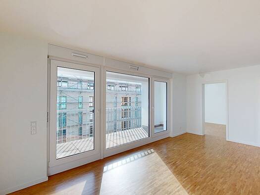 Wohnung zur Miete - Erstbezug 634 € 2 Zimmer 53,9 m² 2. Geschoss Ramat-Gan-Straße 18&20 Weinheim Weinheim 69469
