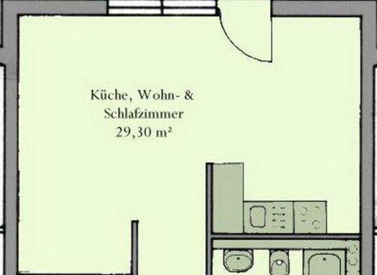 Studio zur Miete 330 € 1 Zimmer 38,6 m² Inselsbergstr.4c Sundhausen Gotha 99867