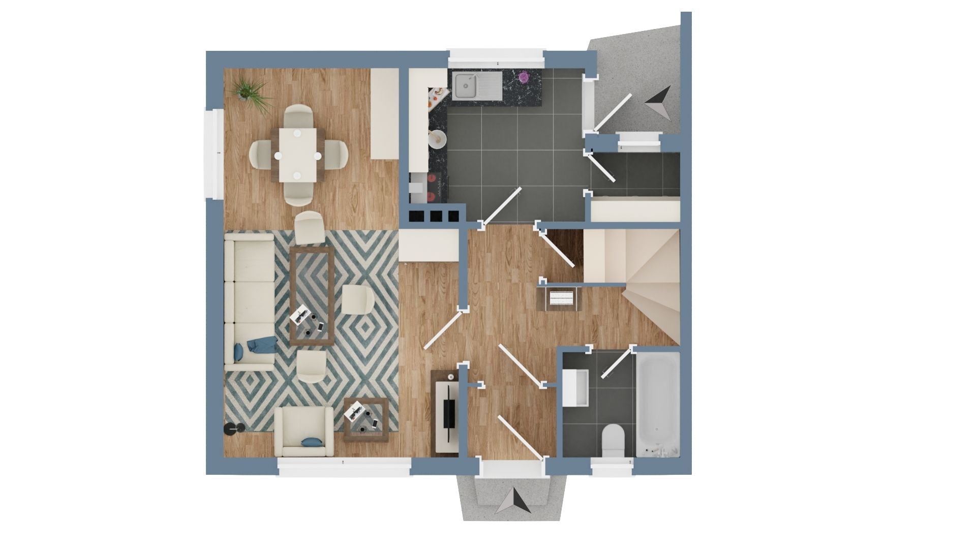 Doppelhaushälfte zum Kauf 189.000 € 5 Zimmer 77,8 m²<br/>Wohnfläche 1.128 m²<br/>Grundstück Bad Segeberg 23795