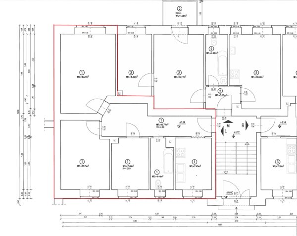 Wohnung zum Kauf 105.000 € 3 Zimmer 59,2 m²<br/>Wohnfläche EG<br/>Geschoss Schönefeld-Abtnaundorf Leipzig 04347