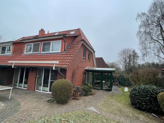 Doppelhaushälfte zum Kauf provisionsfrei 480.000 € 4 Zimmer 125 m² 405 m² Grundstück Steinbeck Buchholz in der Nordheide 21244