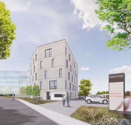 Bürofläche zur Miete 14 € 1.500 m²<br/>Bürofläche ab 100 m²<br/>Teilbarkeit Nordostpark Schafhof Nürnberg 90411