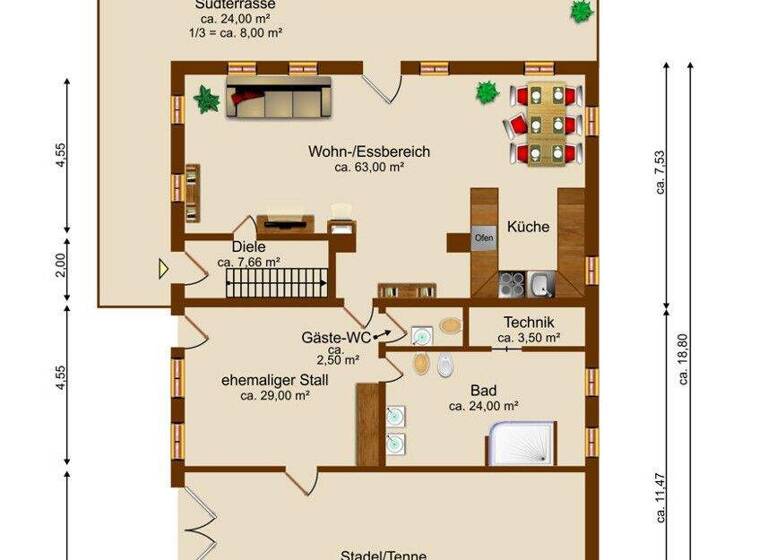 Bauernhaus zum Kauf 645.000 € 4 Zimmer 180 m² 867 m² Grundstück Unterdießen 86944