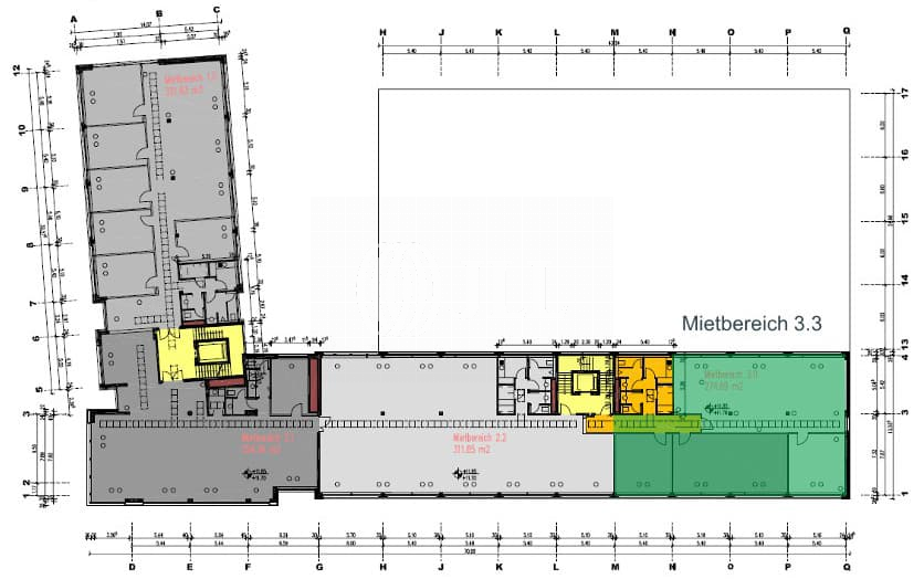 Bürofläche zur Miete provisionsfrei 11 € 619,9 m²<br/>Bürofläche Ossendorf Köln 50829