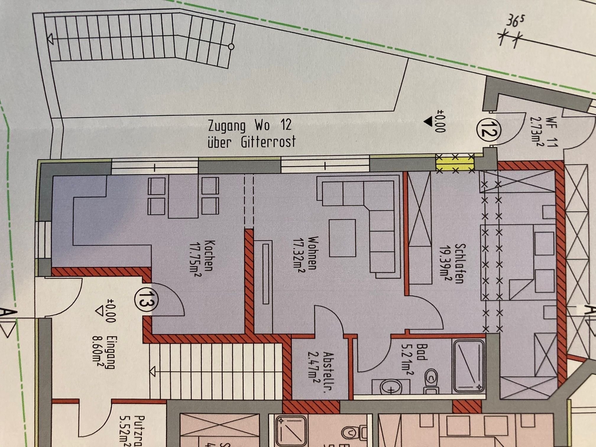 Wohnung zum Kauf provisionsfrei 130.180 € 2 Zimmer 62,1 m²<br/>Wohnfläche EG<br/>Geschoss Berghäuser 29 Berghäuser Grafenwiesen 93479