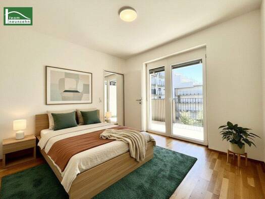 Wohnung zur Miete 412 € 2 Zimmer 35,1 m² 3. Geschoss frei ab 01.05.2026 Brauquartier 15-17 Puntigam Graz 8055