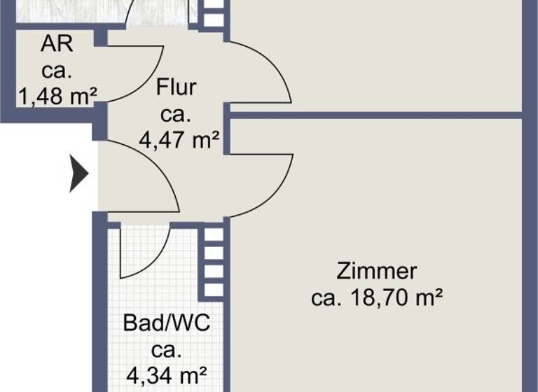 Wohnung zum Kauf 189.000 € 2 Zimmer 56,4 m² 1. Geschoss Salzburg 5020