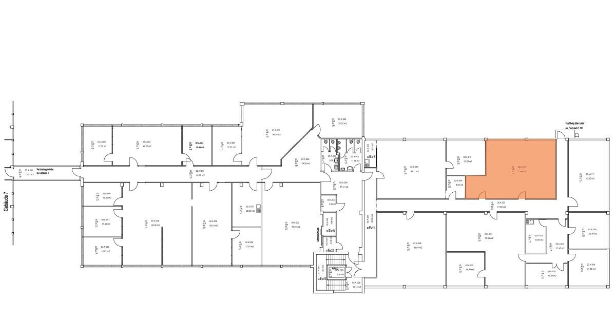 Bürofläche zur Miete 6,90 € 71,4 m²<br/>Bürofläche Tscheulinstr. 21 Teningen Teningen 79331