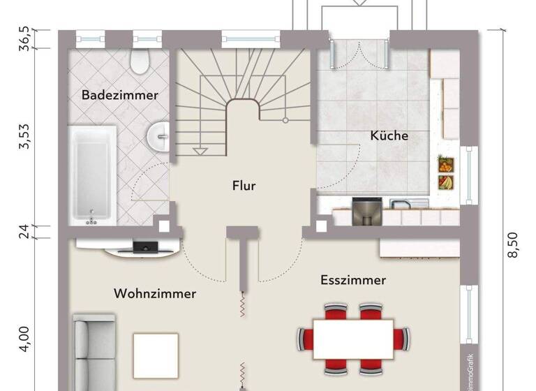 Doppelhaushälfte zum Kauf 157.500 € 5 Zimmer 90 m² 704 m² Grundstück frei ab sofort Bieblach Gera 07546