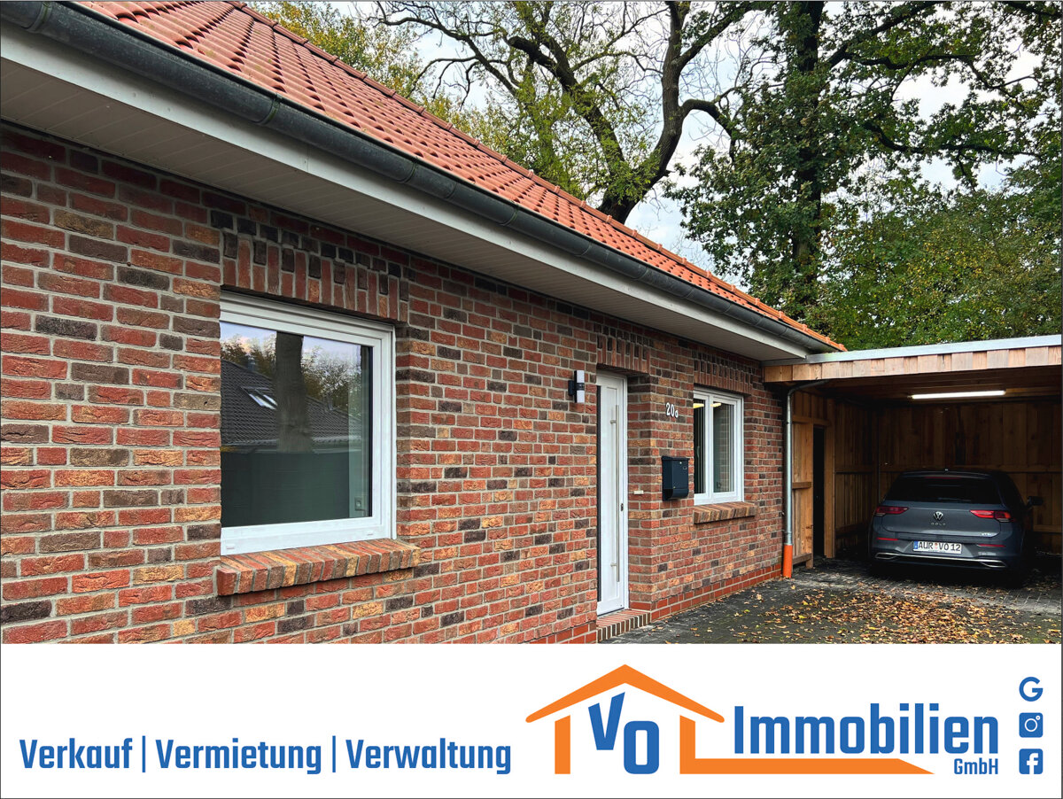 Bungalow zur Miete 935 € 3 Zimmer 95 m²<br/>Wohnfläche 450 m²<br/>Grundstück Strackholt Großefehn 26629