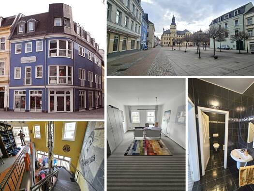 Wohn- und Geschäftshaus zum Kauf als Kapitalanlage geeignet 850.000 € 421,4 m² Crimmitschau 08451