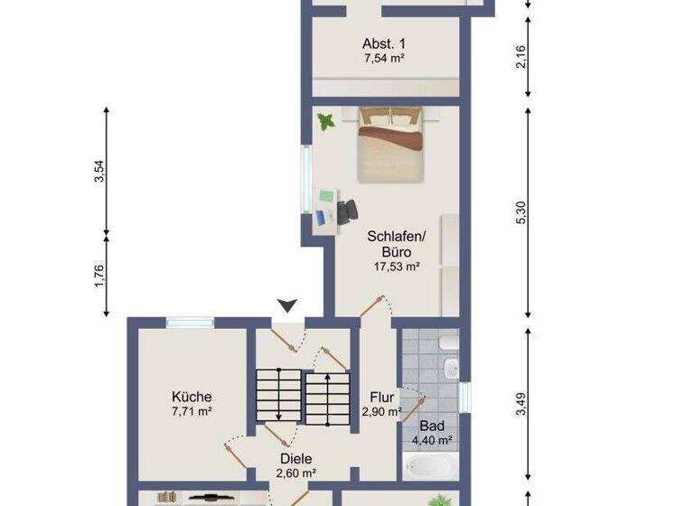 Einfamilienhaus zum Kauf 349.000 € 5 Zimmer 103,2 m² 309 m² Grundstück Pfungstadt 64319