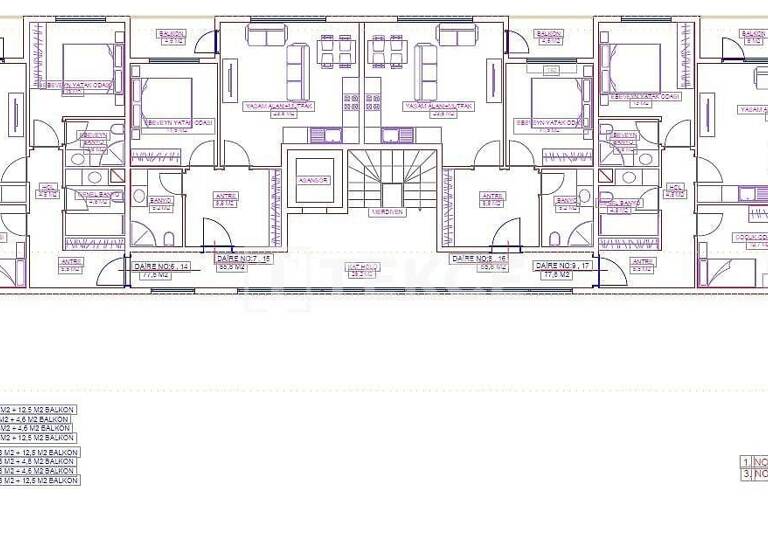 Studio zum Kauf 134.000 € 3 Zimmer 74 m² EG Antalya 07460