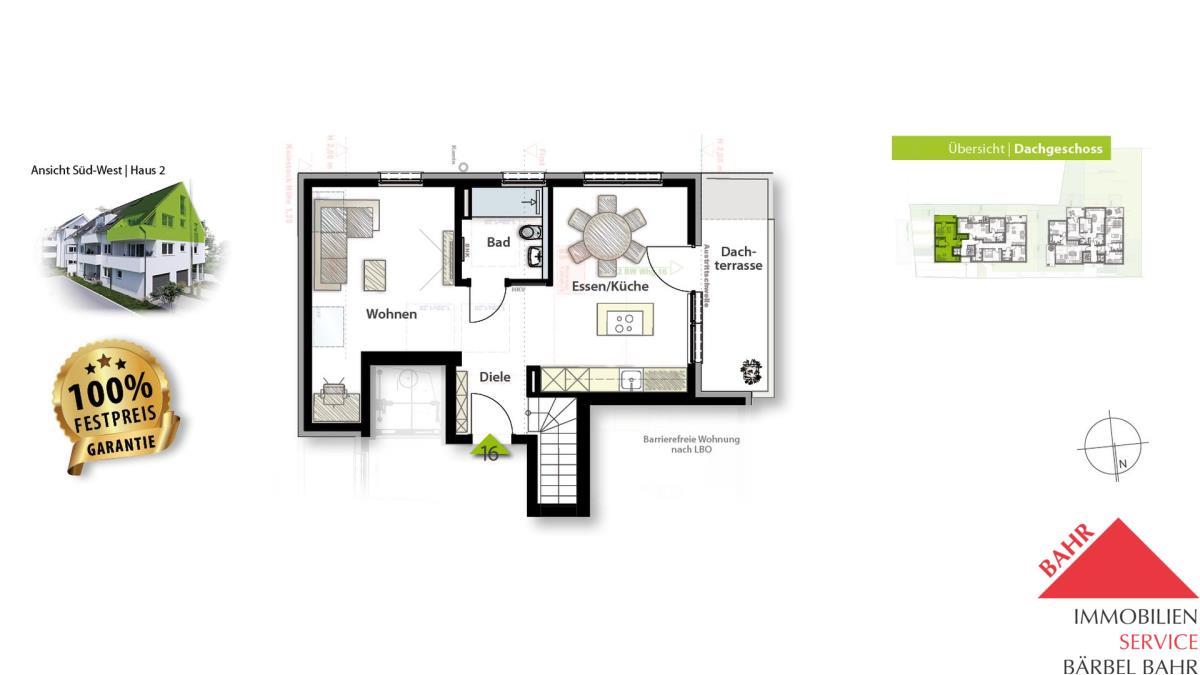 Wohnung zum Kauf provisionsfrei 539.000 € 3 Zimmer 80 m²<br/>Wohnfläche Sindelfingen 101 Sindelfingen 71069