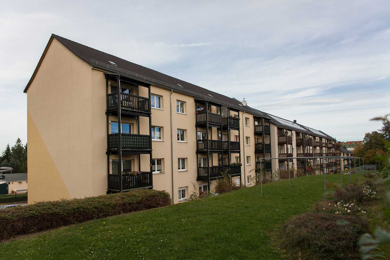 Wohnung zur Miete 550 € 2 Zimmer 48,6 m² Geschoss 1/4 frei ab sofort Glauchau Glauchau 08371