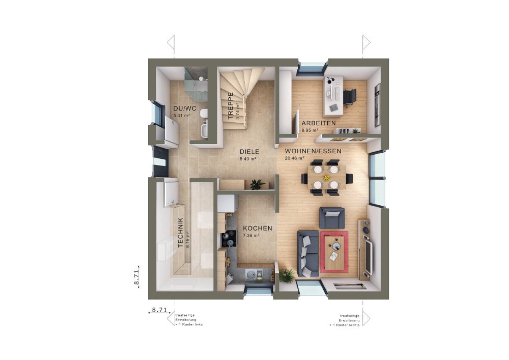 Haus zum Kauf provisionsfrei 456.981 € 5 Zimmer 126 m²<br/>Wohnfläche 600 m²<br/>Grundstück Bankendorf Gremersdorf-Buchholz 23758