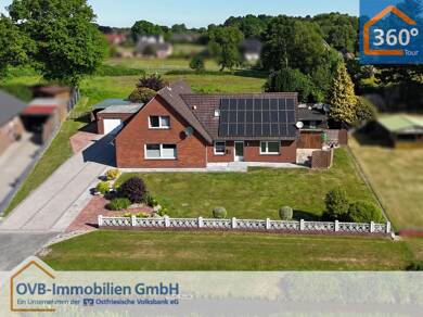 Einfamilienhaus zum Kauf 339.000 € 8 Zimmer 170 m² 7.097 m² Grundstück Warsingsfehn Moormerland 26802