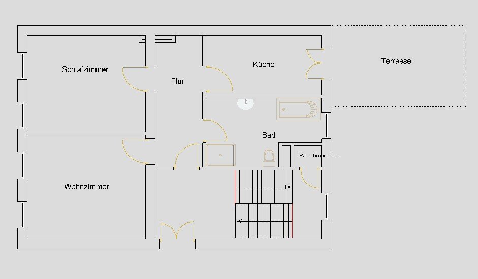 Wohnung zur Miete 805 € 2 Zimmer 77 m²<br/>Wohnfläche EG<br/>Geschoss 01.03.2025<br/>Verfügbarkeit Gerhart-Hauptmann-Straße 31 Löbervorstadt Erfurt 99096