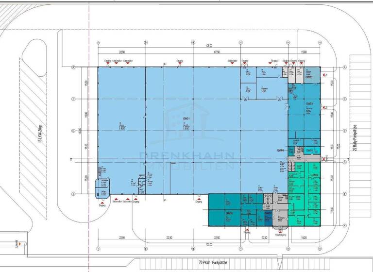 Lagerhalle zur Miete 3 € 5.496,9 m² Lagerfläche teilbar ab 20 m² Am Mühlenberg 8 Ziesendorf 18059