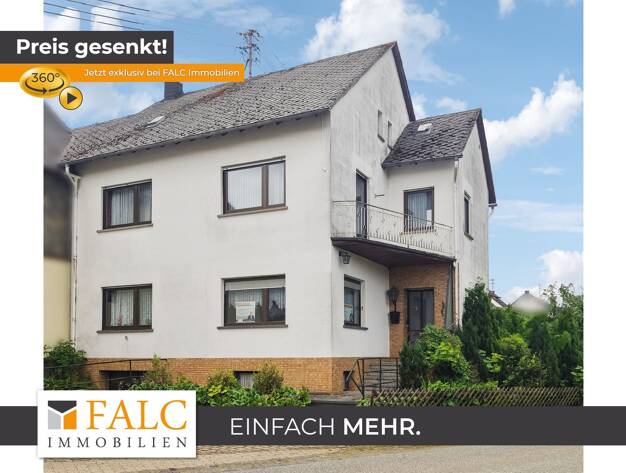 Einfamilienhaus zum Kauf provisionsfrei 99.500 € 7 Zimmer 137 m² 341 m² Grundstück Mittelstrimmig 56858