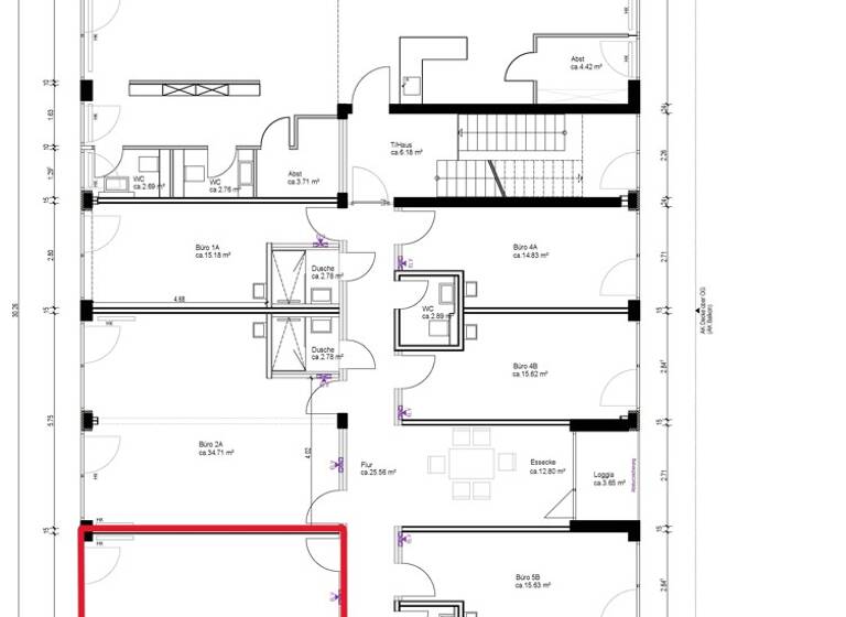 Bürokomplex zur Miete 559 € 2 Zimmer Am Willenbach 3/1 Oedheim 74229