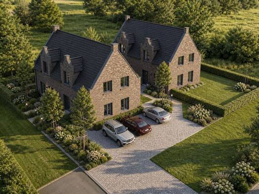 Doppelhaushälfte zum Kauf - Erstbezug 329.000 € 4 Zimmer 100 m² 350 m² Grundstück frei ab 01.08.2027 Pogum Jemgum 26844