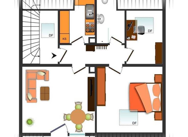 Wohnung zum Kauf 188.000 € 3 Zimmer 46 m² 2. Geschoss Mössingen 72116