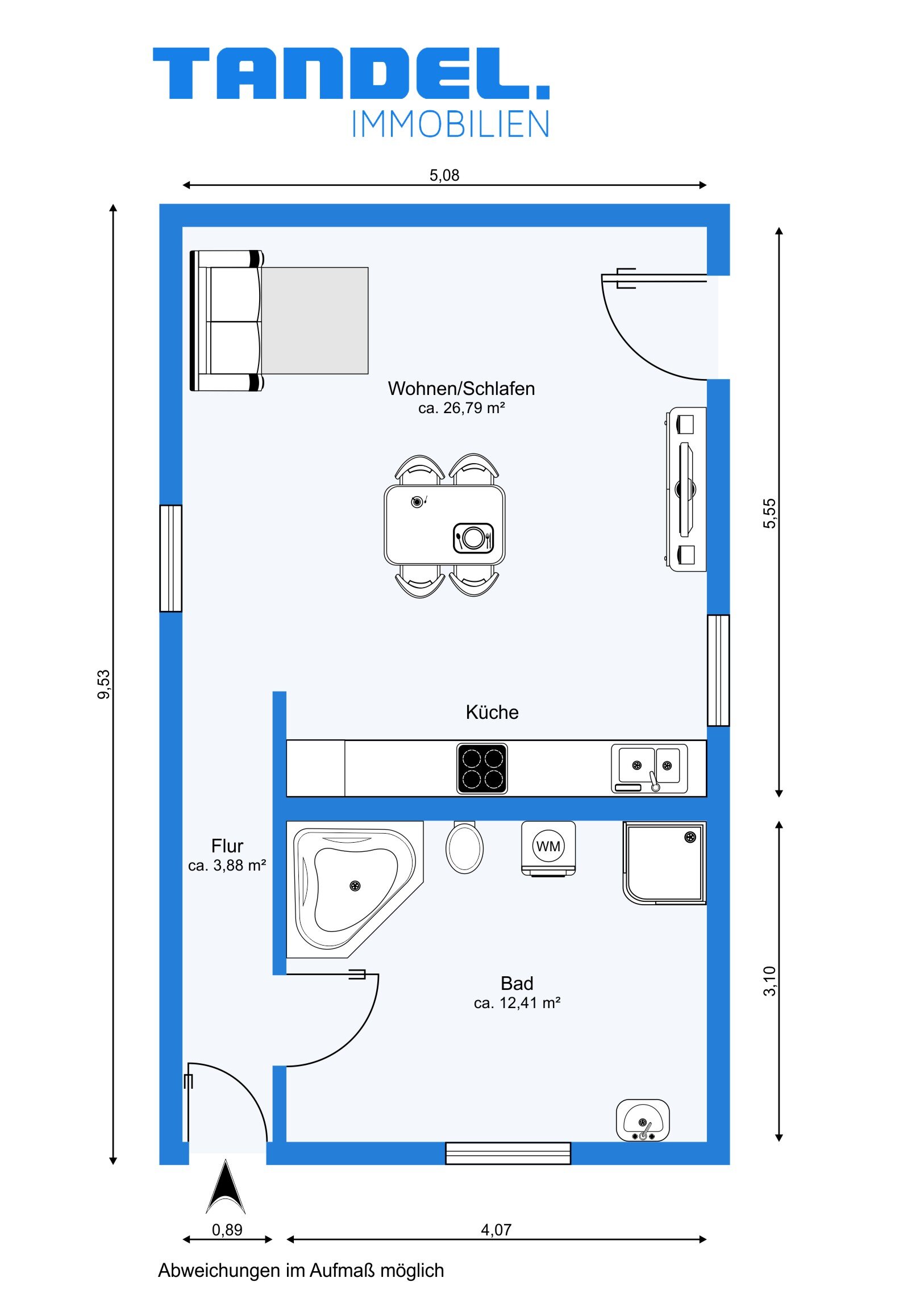 WG-Zimmer zur Miete Wohnen auf Zeit 50 € 40 m²<br/>Wohnfläche EG<br/>Geschoss ab sofort<br/>Verfügbarkeit Lauchstädter Straße 17a Angersdorf Teutschenthal 06179