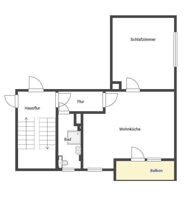 Wohnung zur Miete 439 € 1 Zimmer 41,6 m²<br/>Wohnfläche 2.<br/>Geschoss 15.01.2025<br/>Verfügbarkeit An der Emilsruhe 16 Mannheimer Str. / Dorenstr. Kaiserslautern 67657