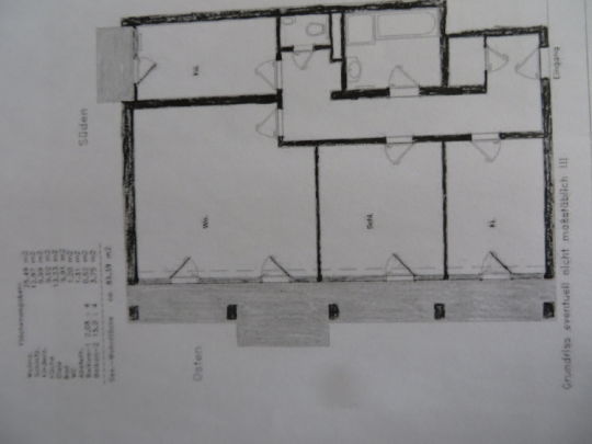 Wohnung zur Miete 800 € 3 Zimmer 83 m²<br/>Wohnfläche ab sofort<br/>Verfügbarkeit Schinnrainstraße 15 Durlach - Alt-Durlach Karlsruhe 76227