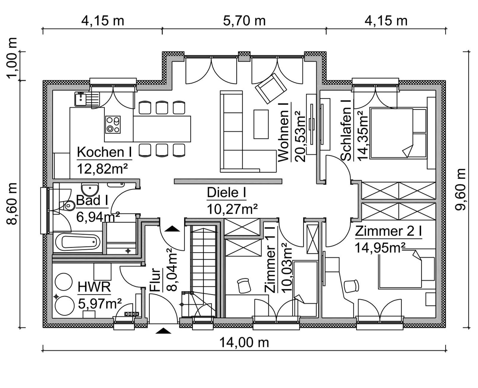 Bungalow zum Kauf provisionsfrei 399.700 € 7 Zimmer 195 m²<br/>Wohnfläche 618 m²<br/>Grundstück Buckow Oberbarnim 15377