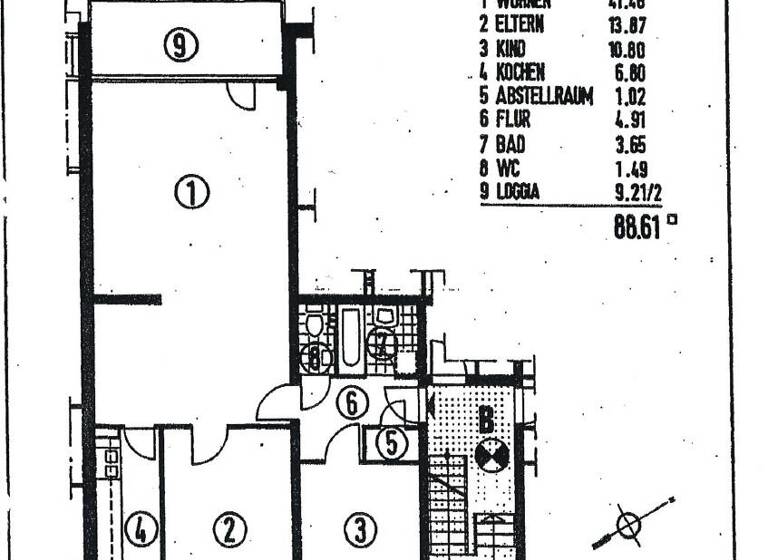 Wohnung zur Miete 800 € 3 Zimmer 88 m²<br/>Wohnfläche ab sofort<br/>Verfügbarkeit Falkenberg Lilienthal 28865