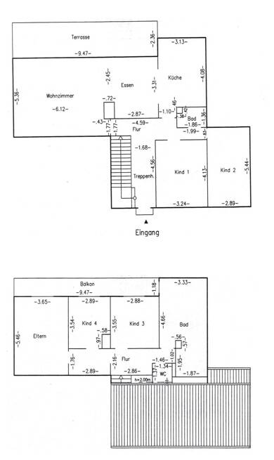 Haus zur Miete 2.100 € 6,5 Zimmer 210 m² 1.000 m² Grundstück frei ab sofort Louis-Pasteur-Straße 6 Neu-Kürenz 2 Trier 54296