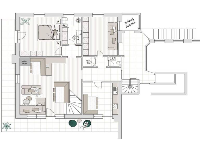 Wohnung zum Kauf 5 Zimmer 145,1 m² 1. Geschoss St. Johannesstraße 32 Toblach 39034