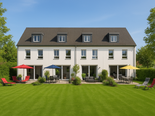 Reihenendhaus zur Miete - Erstbezug 2.700 € 4 Zimmer 145,5 m² 318 m² Grundstück frei ab 15.12.2025 Neufahrn Neufahrn bei Freising 85375