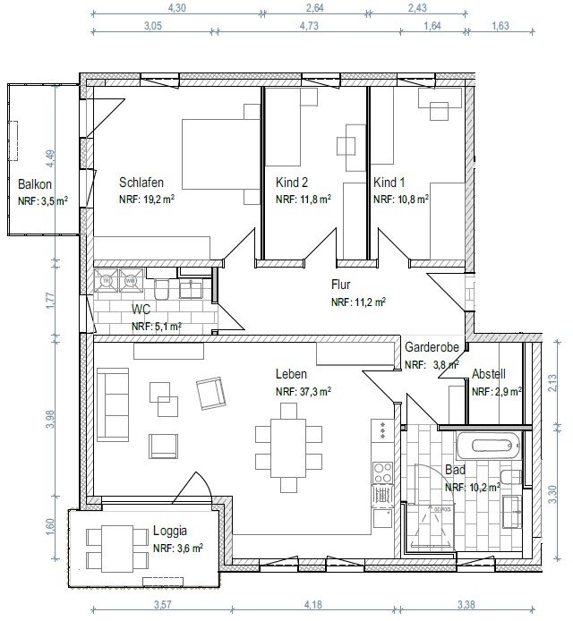 Wohnung zur Miete 1.155 € 4 Zimmer 120 m²<br/>Wohnfläche 1.<br/>Geschoss 01.02.2025<br/>Verfügbarkeit R.-Wagner-Str. 7 Radeberg Radeberg 01454