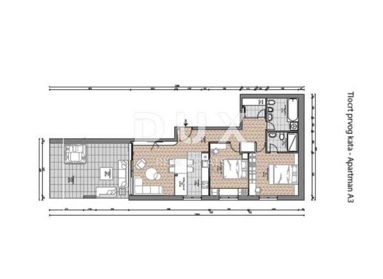 Wohnung zum Kauf 700.000 € 3 Zimmer 91 m² 1. Geschoss Centar