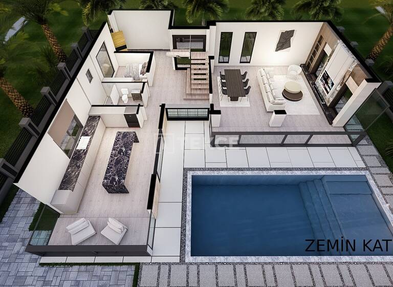 Einfamilienhaus zum Kauf 920.000 € 5 Zimmer 350 m² 410 m² Grundstück Mugla 48300