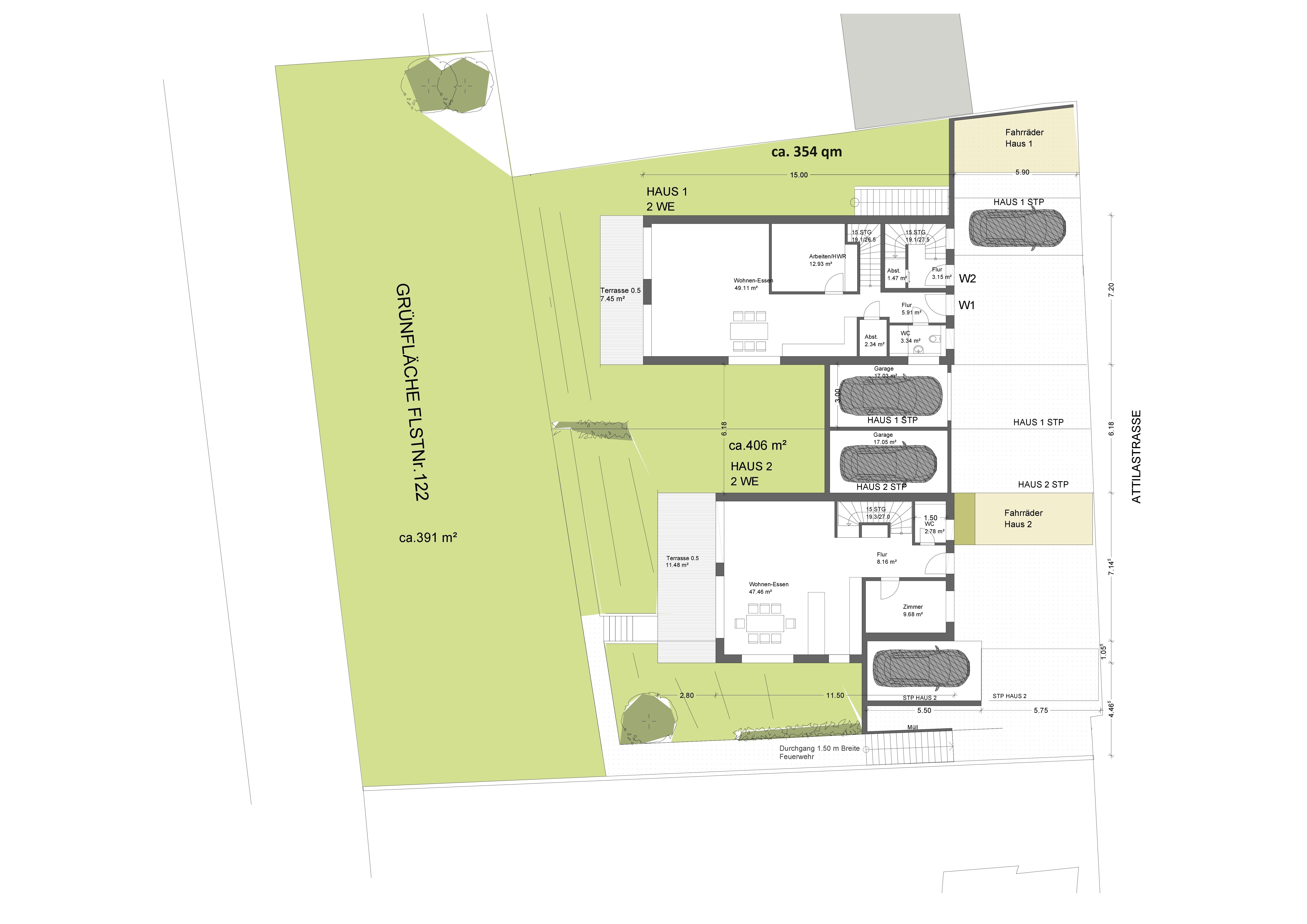 Grundstück zum Kauf provisionsfrei 760 m²<br/>Grundstück Attilastraße 11 Niederrimsingen Breisach am Rhein 79206