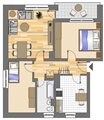 Wohnung zur Miete 379 € 2,5 Zimmer 51,8 m²<br/>Wohnfläche 1.<br/>Geschoss 21.02.2025<br/>Verfügbarkeit Eppmannsweg 65 Hassel Gelsenkirchen 45896