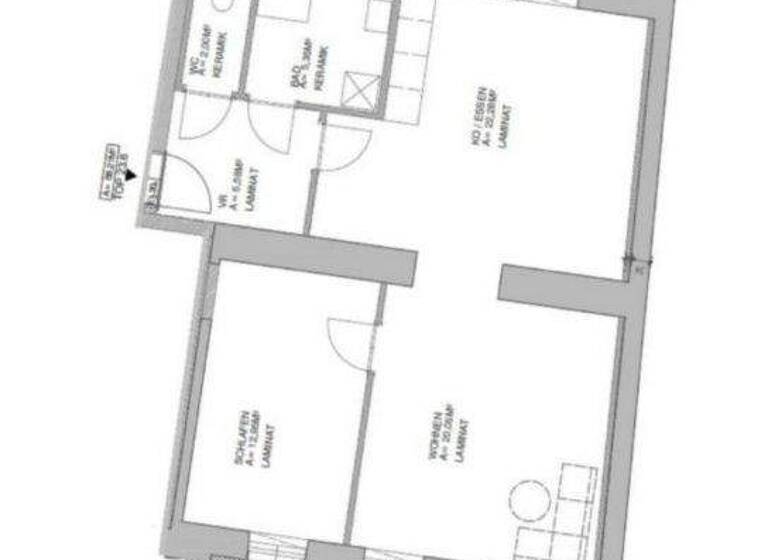 Wohnung zur Miete 594 € 3 Zimmer 88,1 m² Gries Graz 8020